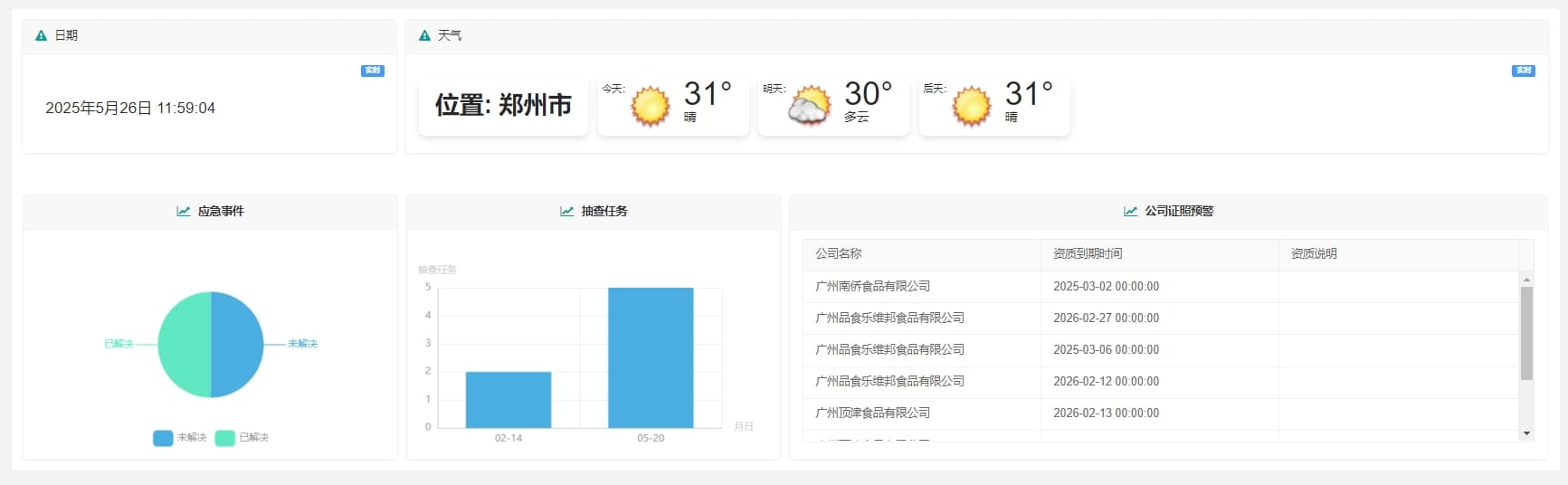 食堂后厨管理系统